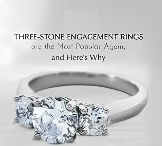 Reasons Why You Should Buy Three Stone Diamond Rings – Elise Jewelry