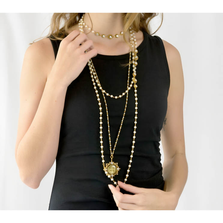 How to Wear Long Necklaces The Ultimate Guide Elise Jewelry