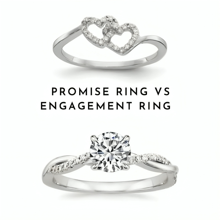 Promise Rings Same Engagement Ring vs. Promise Ring: What’s the Difference? – Elise Jewelry