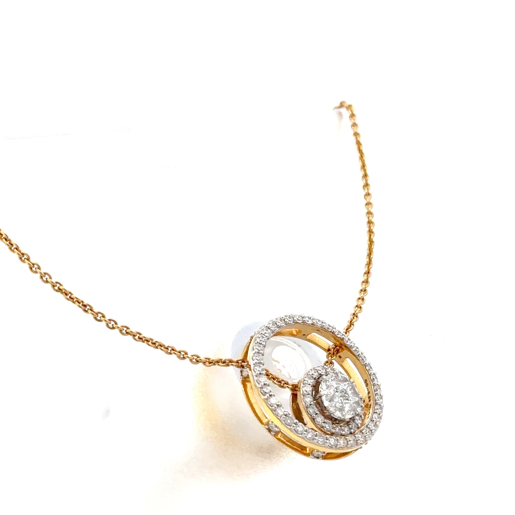 14K Yellow Gold Diamond Charm Necklace for Every Occasion