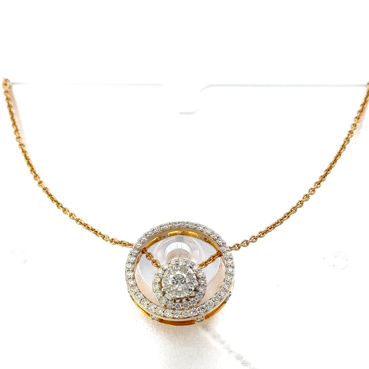 14K Yellow Gold Diamond Charm Necklace for Every Occasion