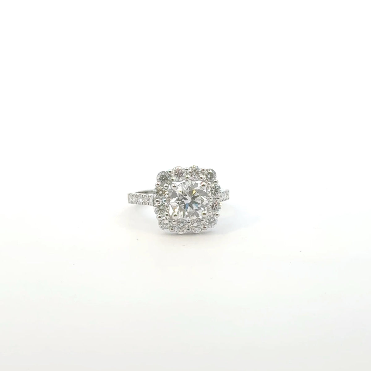 💎 3 CT (2.92) VVS/VS Round Lab-Grown Diamond Engagement Ring | White/Yellow Gold | Luxury Fine Jewelry ✨