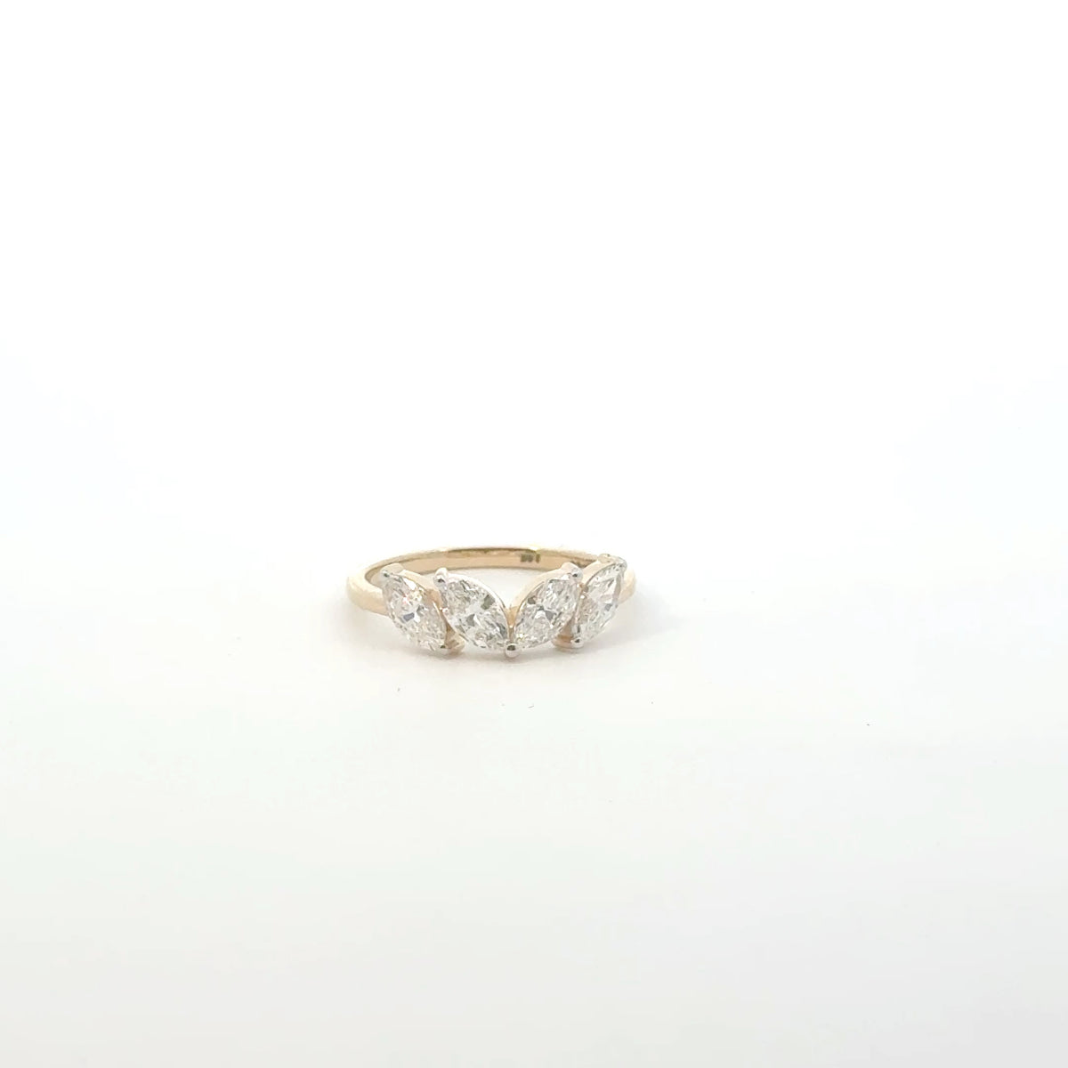 💍💎1.17 Ct VVS/VS Pear-Cut Lab-Grown Diamond Engagement Ring | 14k Yellow Gold | Luxury Gift for Her 💛✨