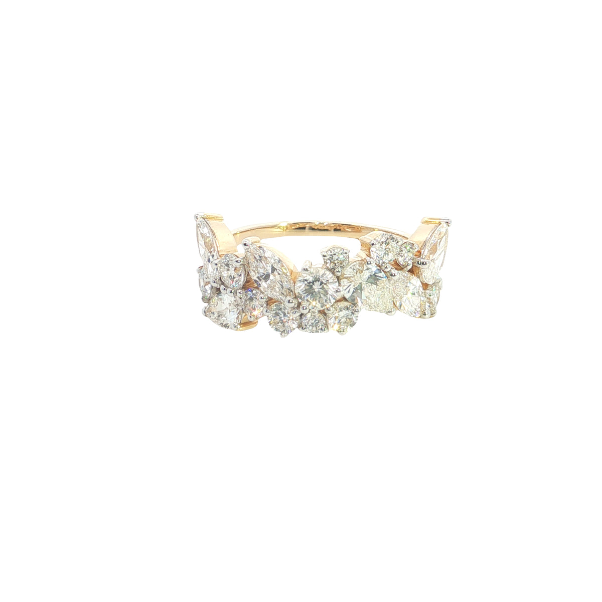 💍 2.30 Ct VS Mix Shape Lab-Grown Diamond Ring | 14k White & Yellow Gold | Fashion Ring 💖✨💎 2.50 CT VVS/VS Pear-Cut Lab-Grown Diamond Engagement Ring | 14k White Gold | Best Gift for Her 🤍✨ (Copy)