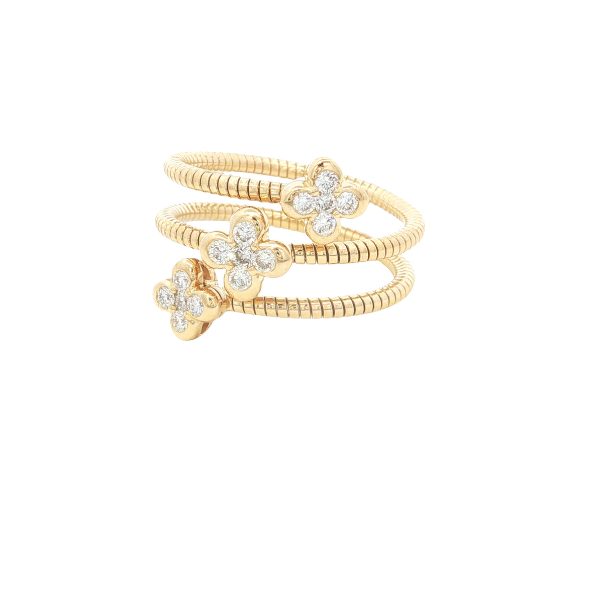 💍 VS Brilliant Cut Lab-Grown Diamond Flexible Ring | 14k Yellow / White Gold | Approx. 0.30 Ct Diamond ✨💛🤍