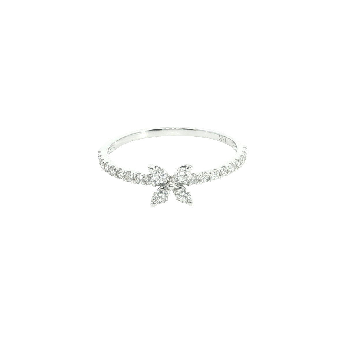 💍 0.30 Ct VS Brilliant Cut Lab-Grown Diamond Band | 14k Yellow & White Gold | Stackable Ring ✨💖