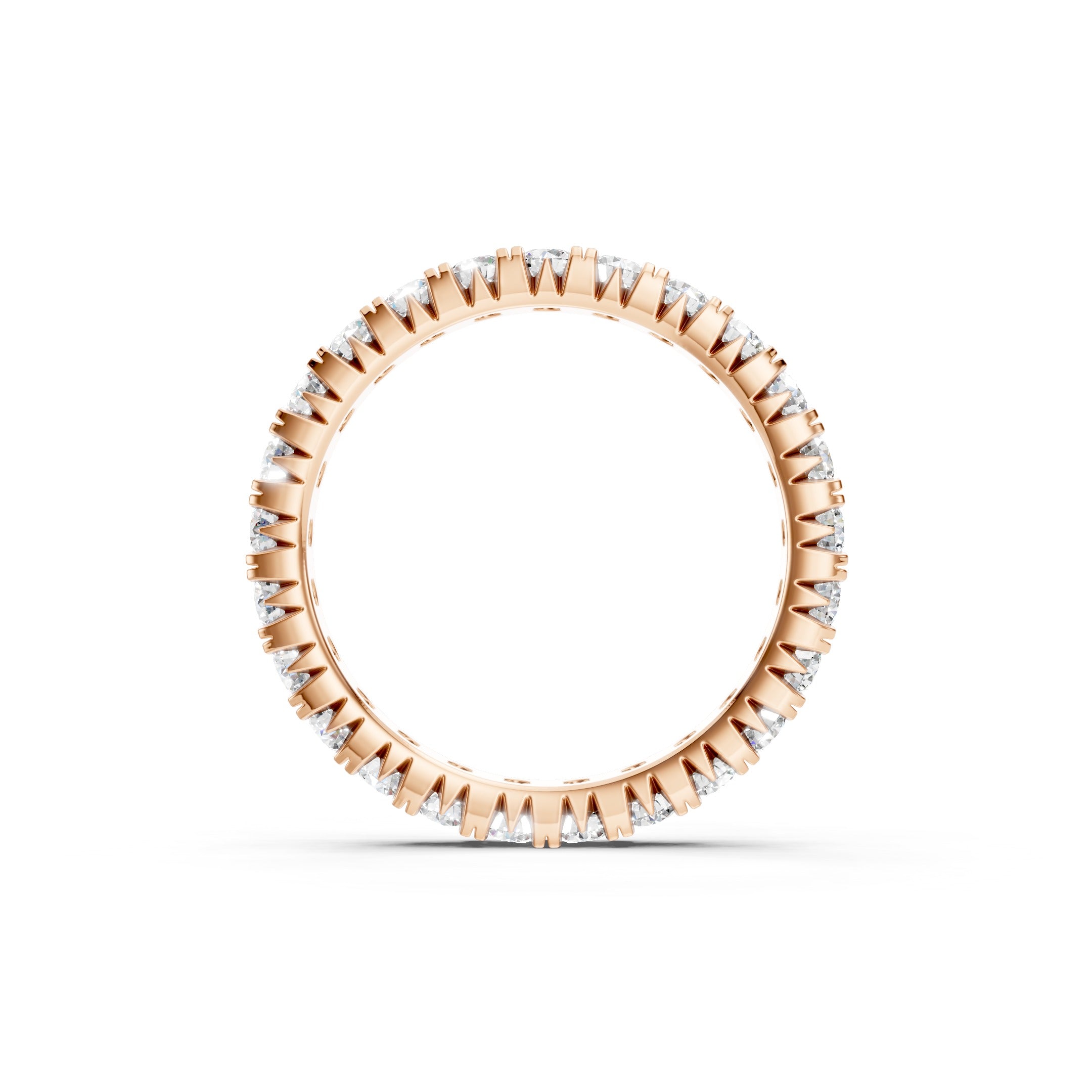 1.50 CT Classic Lab Grown Diamond Eternity Band in 10K 14K 18K 