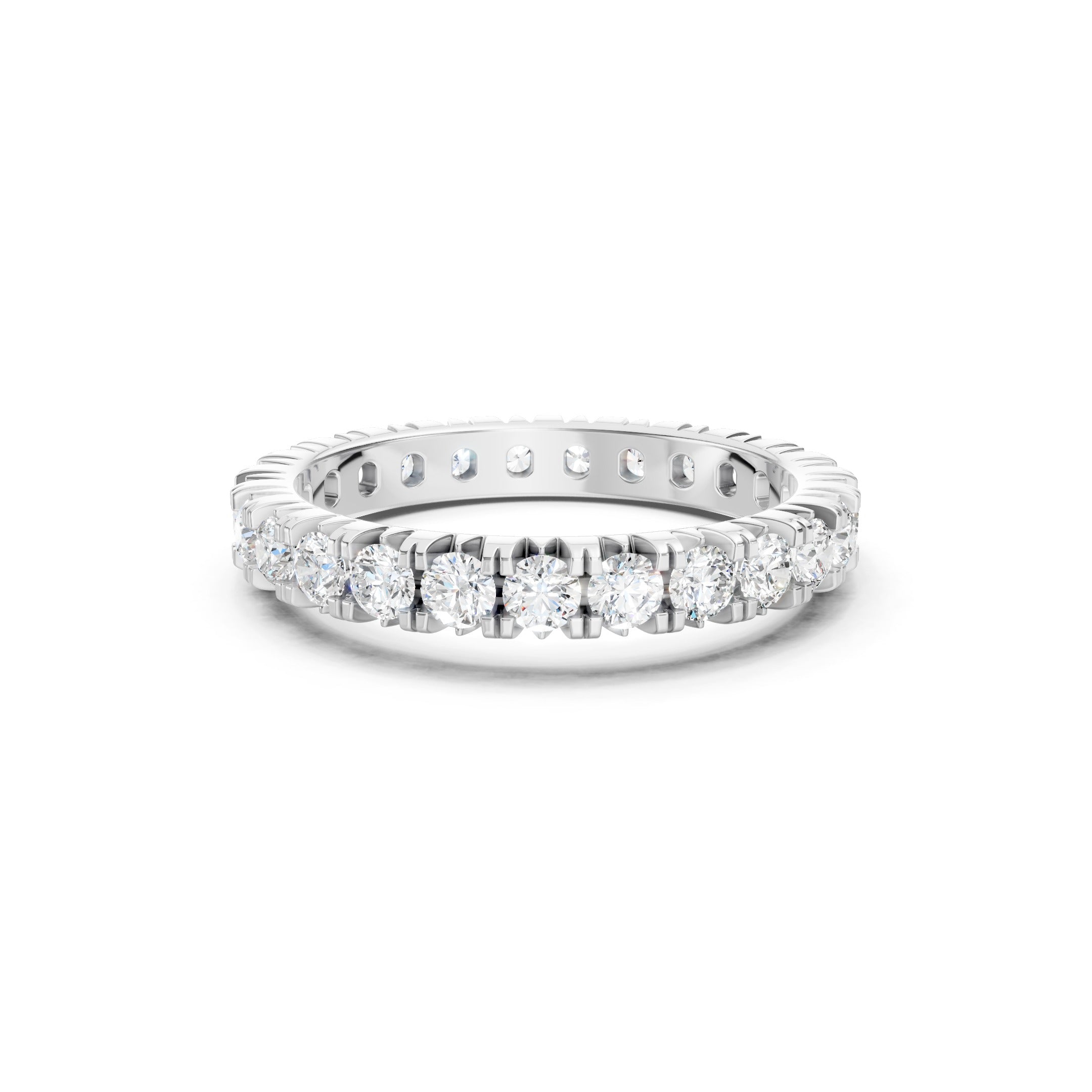 1.50 CT Classic Lab Grown Diamond Eternity Band in 10K 14K 18K 