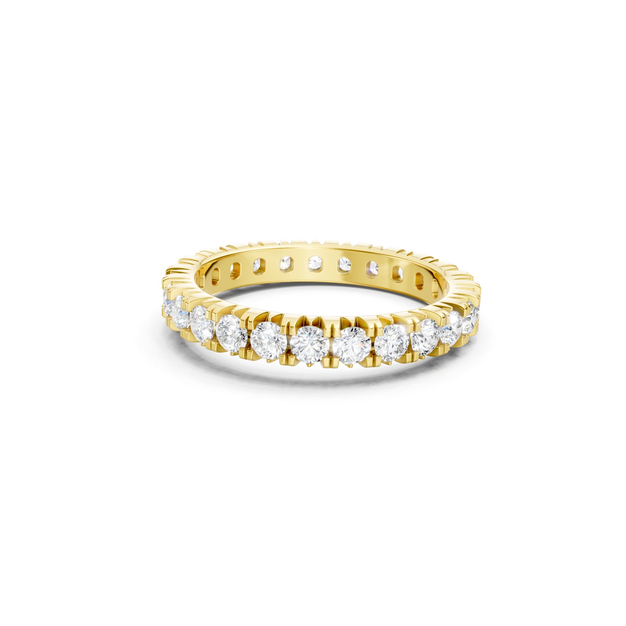 1.50 CT Classic Lab Grown Diamond Eternity Band in 10K 14K 18K 