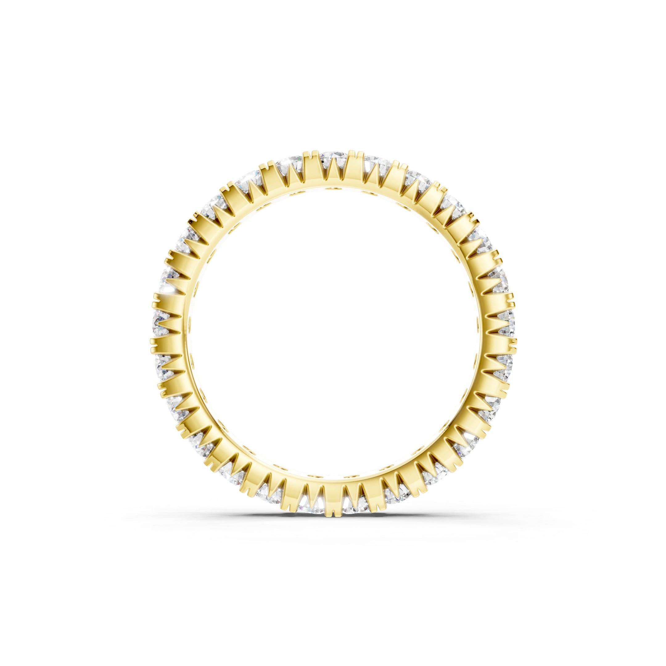 1.50 CT Classic Lab Grown Diamond Eternity Band in 10K 14K 18K 