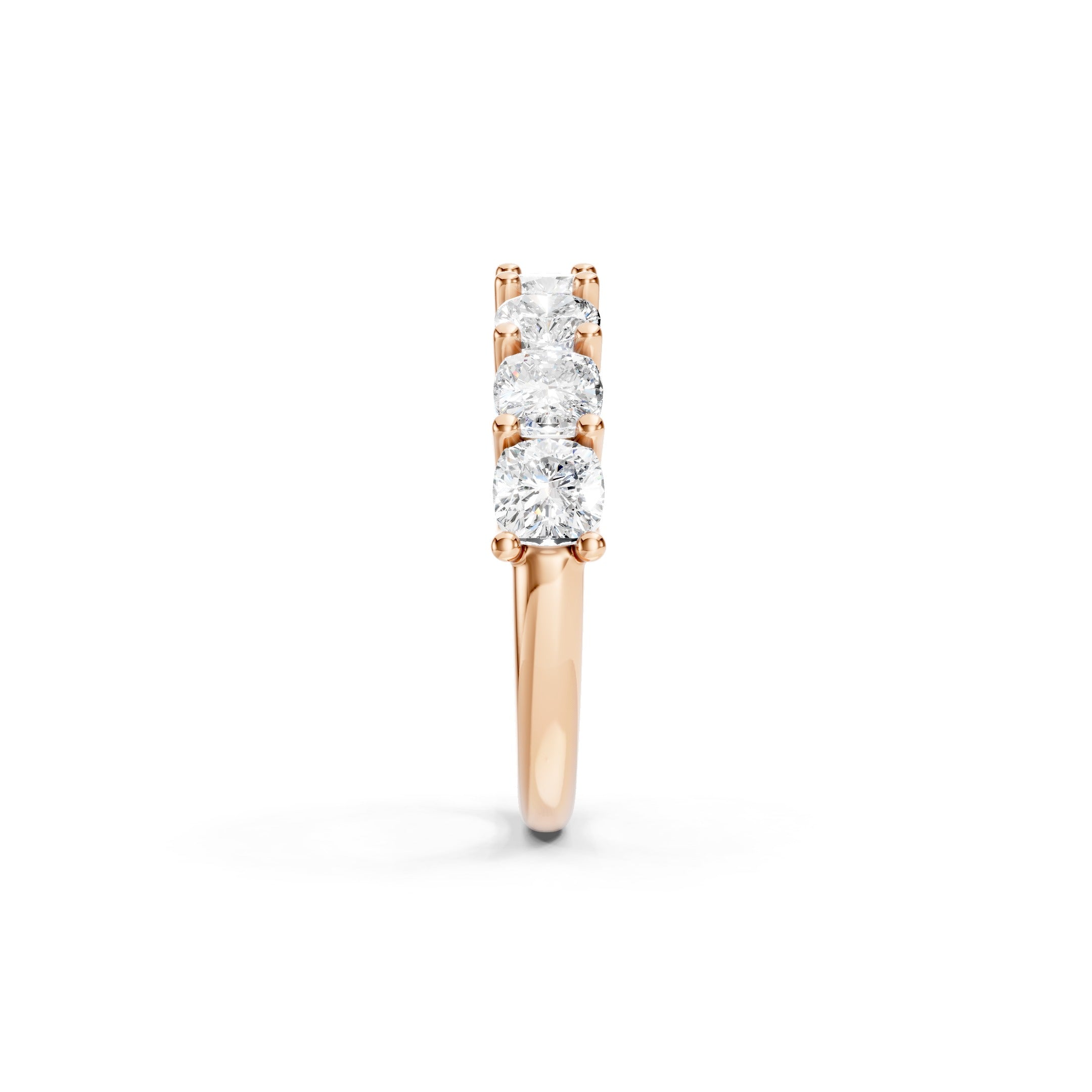  3.00 CT Cushion Cut Lab Grown Diamond Eternity Band