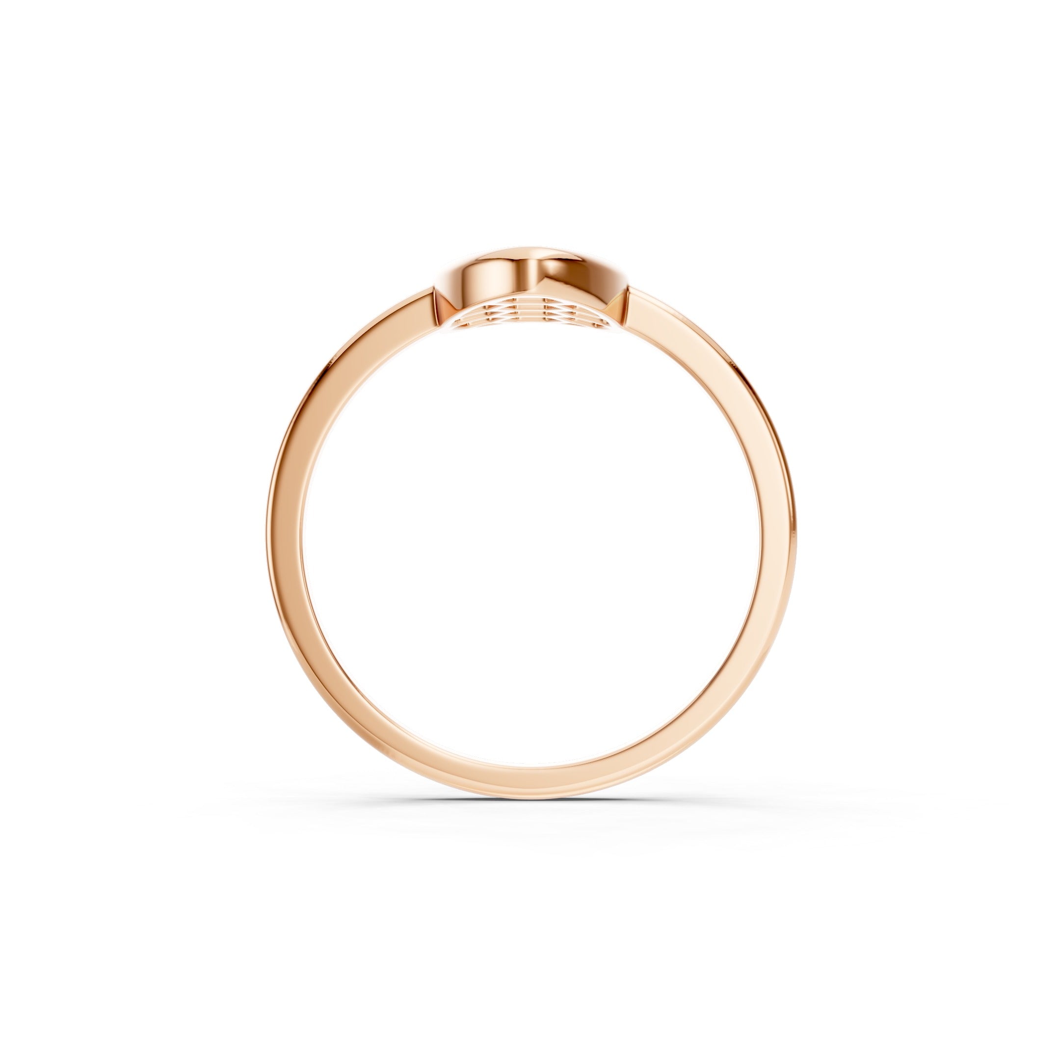 14K Oval Cluster Minimalist Diamond Ring, Dainty Vintage Inspired Gold Ring