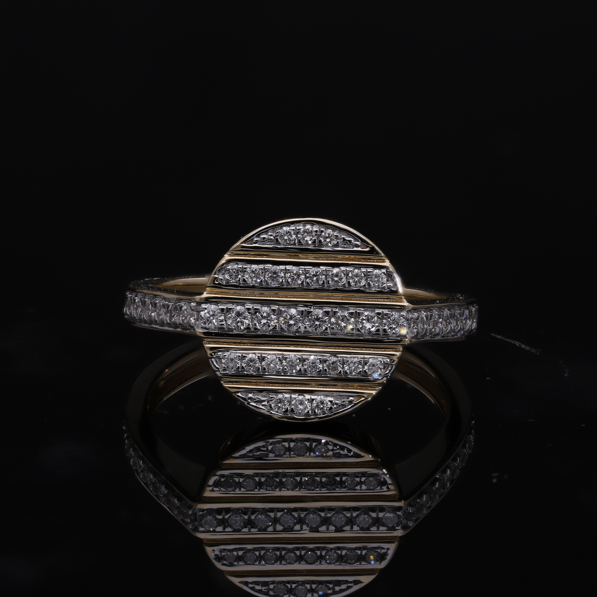 14k White/Yellow Gold |💍 0.35 Ct VS Round Brilliant Cut Lab-Grown Diamond Ring | Fashion Ring ✨💎