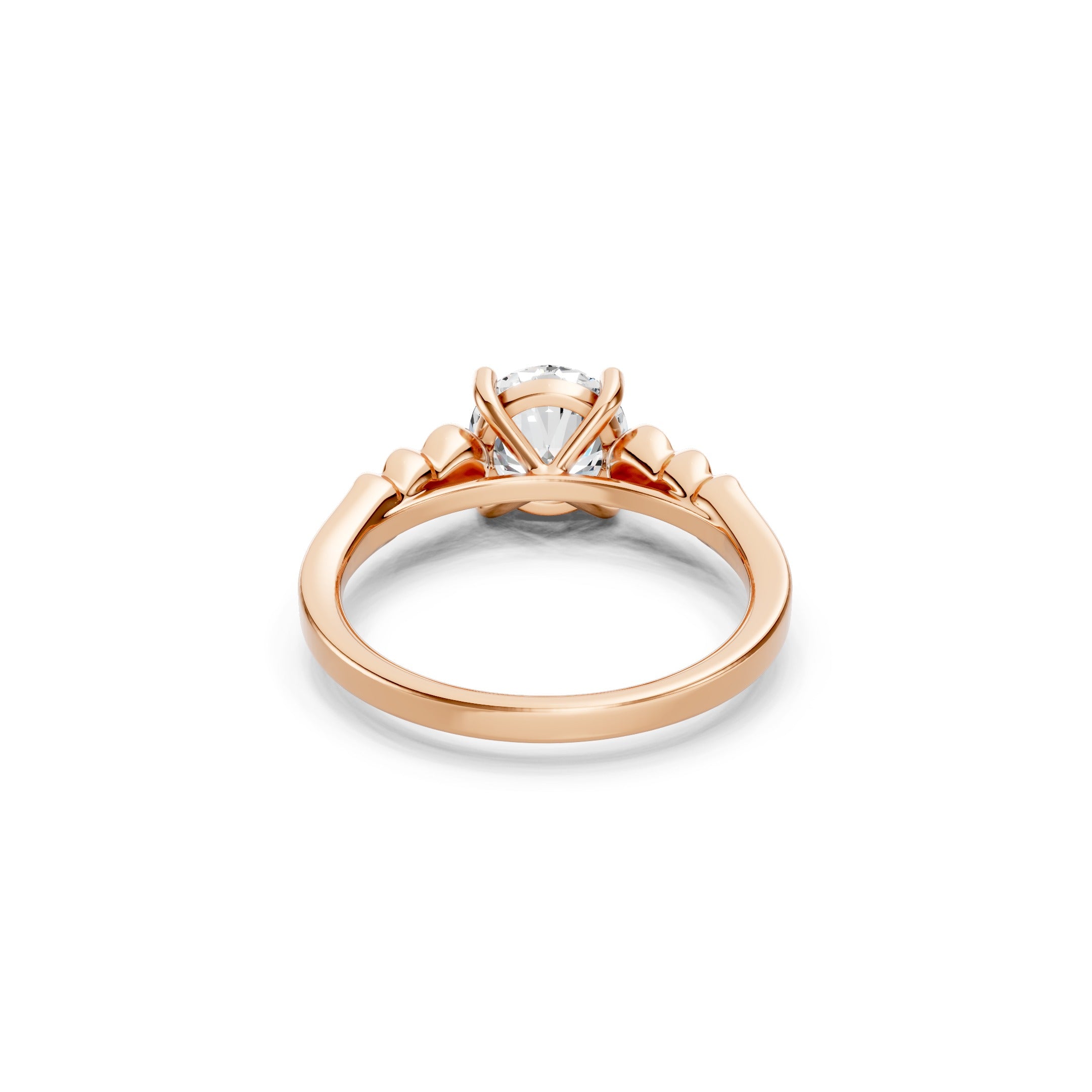 1.70 CT Vintage Lab Grown Diamond Engagement Ring, 10K 14K 18K Solid Gold Wedding  Ring