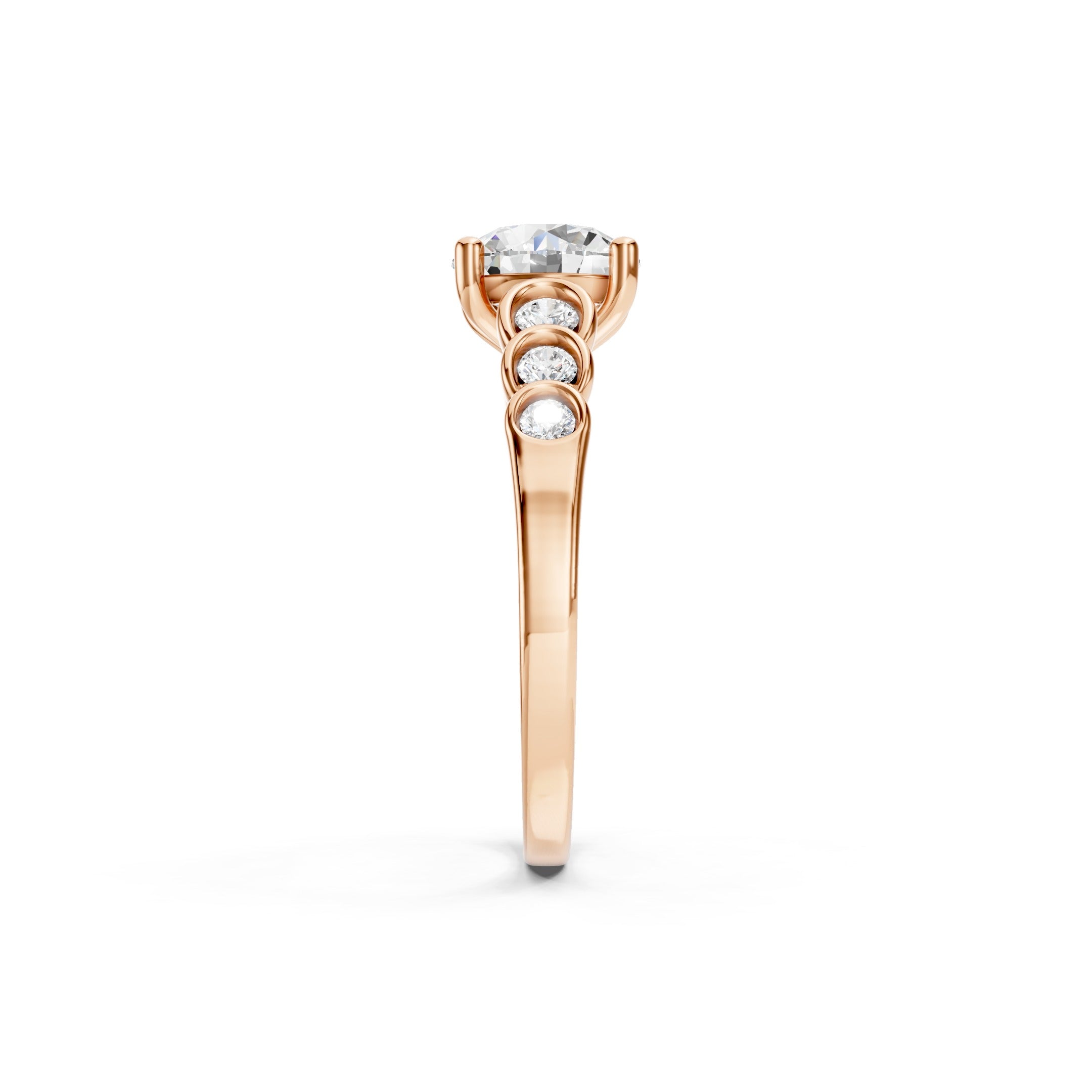 1.70 CT Vintage Lab Grown Diamond Engagement Ring, 10K 14K 18K Solid Gold Wedding  Ring