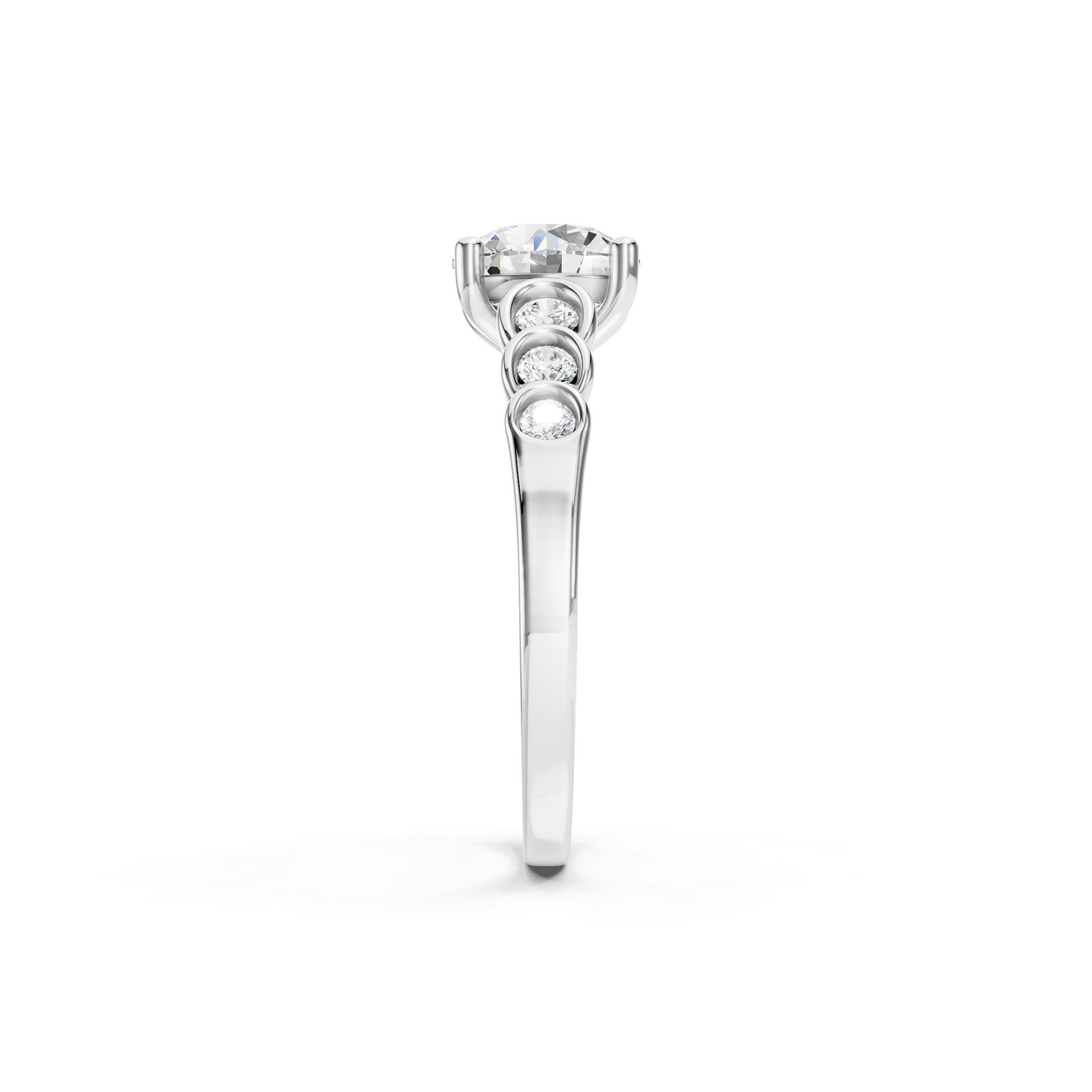 1.70 CT Vintage Lab Grown Diamond Engagement Ring, 10K 14K 18K Solid Gold Wedding  Ring