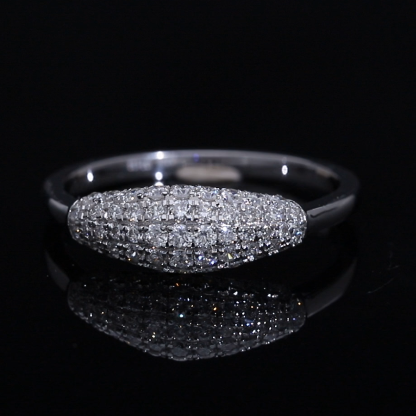 14k White/Yellow Gold |💍 0.50 Ct VS Round Brilliant Cut Lab-Grown Diamond Ring | Fashion Fine Jewelry 💛✨