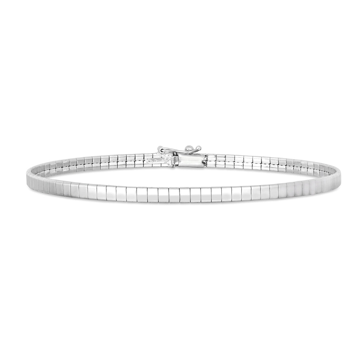 14k Gold Bracelet: Seed & Rope Chain, 6.5-inch