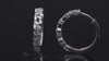 0.80 Ct White Baguette Cut Labgrown Diamond Hoop Earrings | 14k White / Yellow / Rose Gold