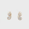 1.90 Ct Pear Cut Lab-Grown Diamond Drop Earrings | 14k Yellow / White / Rose Gold
