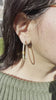 1.5 ct Diamond Flexible Rose Gold Hoop Earrings